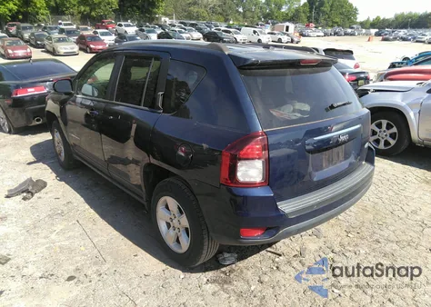 2016 Jeep Compass Latitude из США, поврежденный, VIN 1C4NJCEA5GD769375